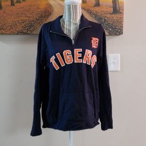VS Pink Detroit tigers zip